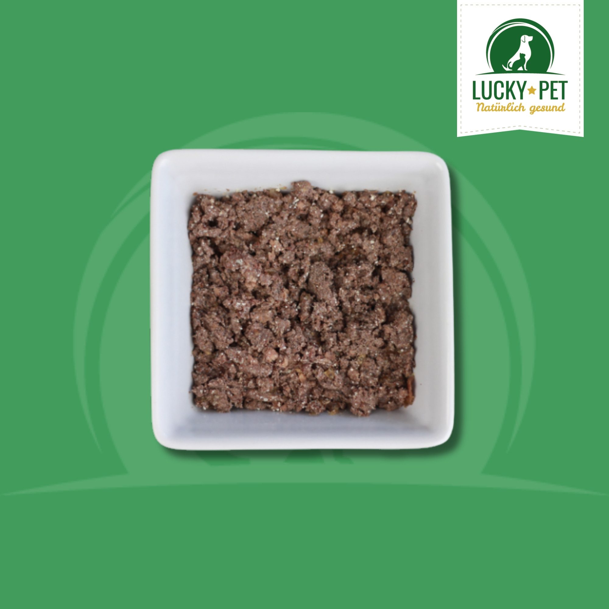 Lucky-Pet Pures Elchfleisch 800 g, Nassfutter für: Hunde