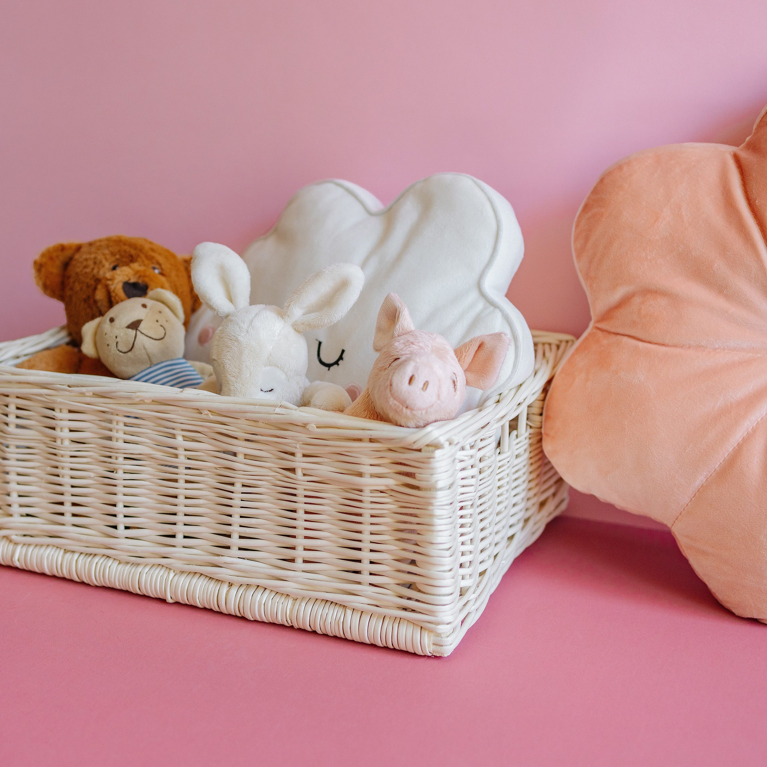 Creative Home Holzkiste Weidenkorb Aufbewahrungskorb, Handgeflochten, günstig online kaufen