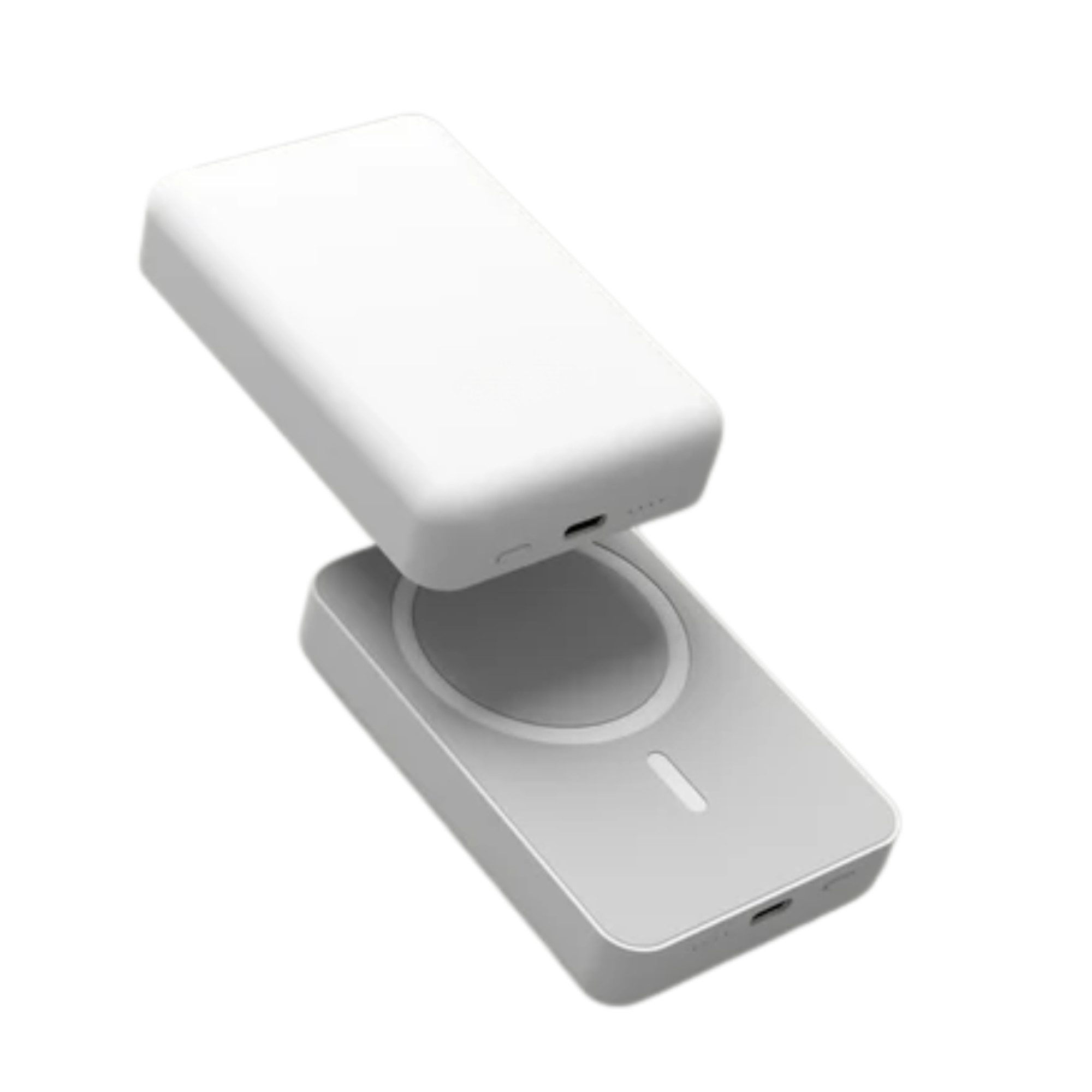 Vivitar 10.000mAh Powerbank, 22,5-W-Schnellladung 15W wireless Ladung Powerbank Drahtlose Powerbank für unterwegs, kompatibel mit Android und Apple tragbarer Akku mit Schnellladefunktion 10000 mAh, leistungsstarke magnetische Powerbank mit LED-Anzeige, US