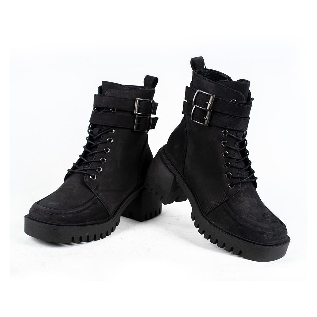 LaMarta boots damen schwarz, stiefel damen Black, winterschuhe damen mit ab günstig online kaufen
