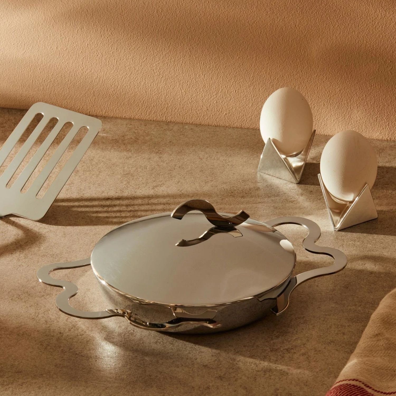 Alessi Eierbecher Roost, (2-tlg)