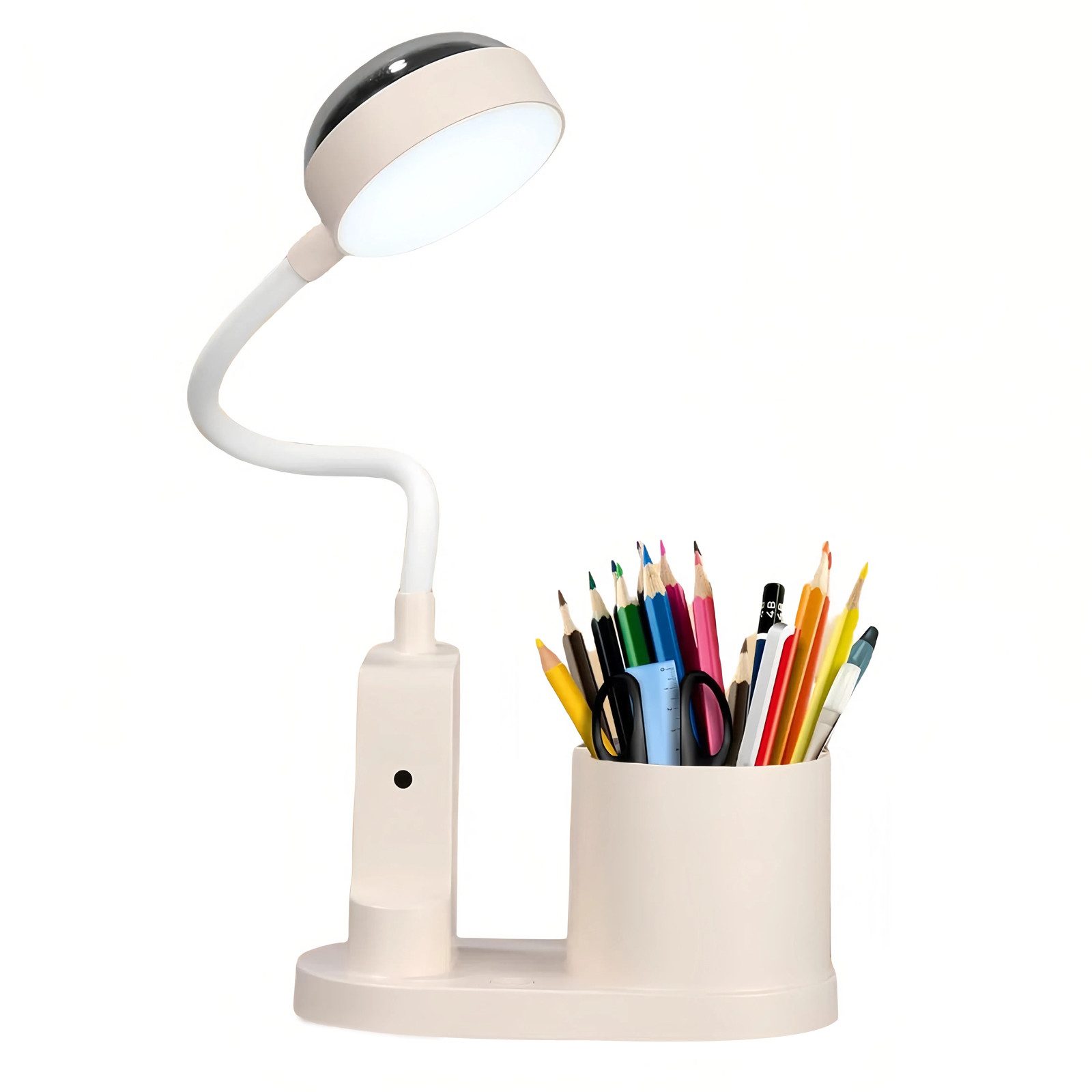 LEAZZLE Schreibtischlampe Multifunktionale Tischlampe mit Stifthalter günstig online kaufen