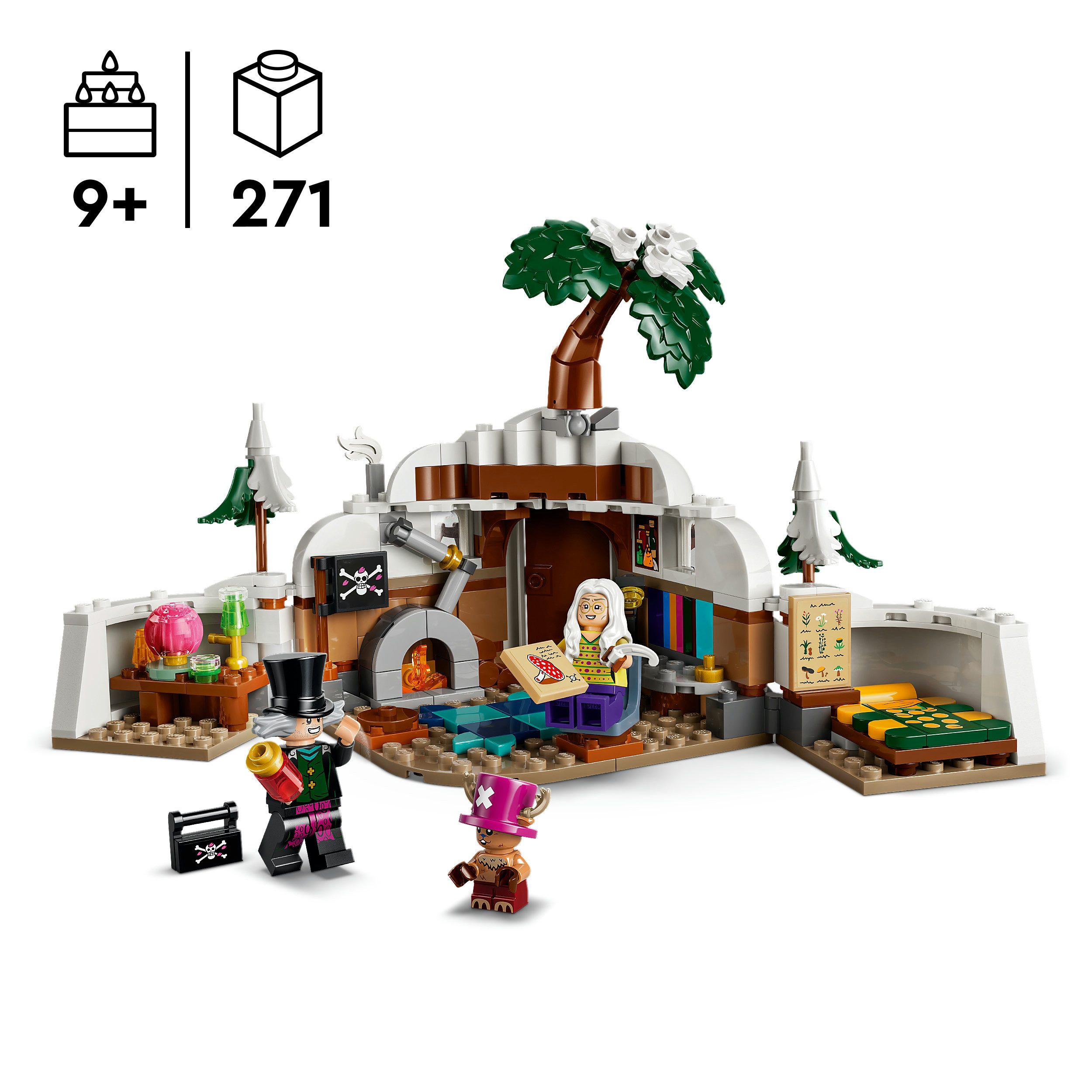 LEGO® Doc Baders Versteck (75641), LEGO ONE PIECE Konstruktionsspielsteine, (271 St), Made in Europe