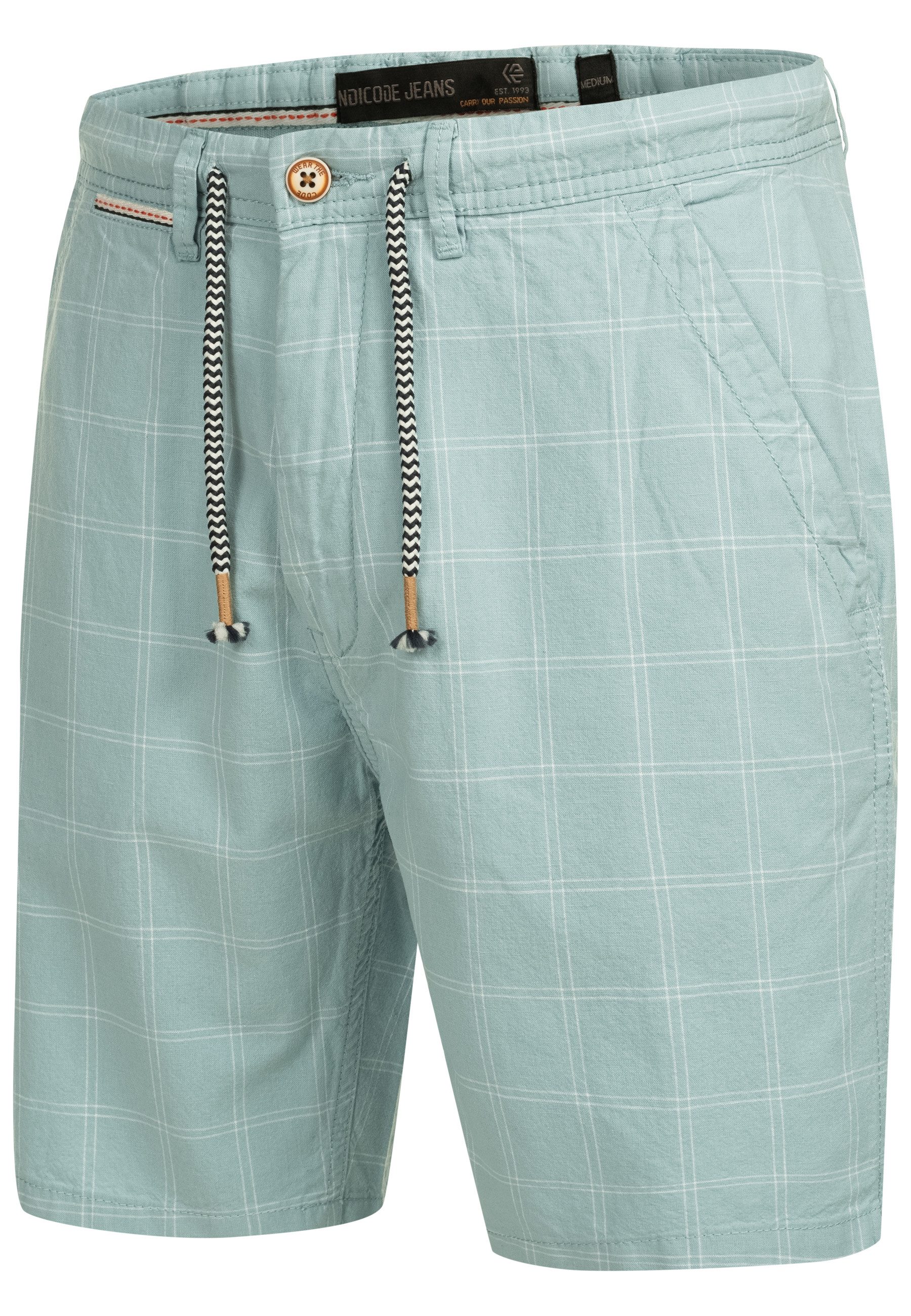 Indicode Chinoshorts Corvallis aus einem angenehmen günstig online kaufen