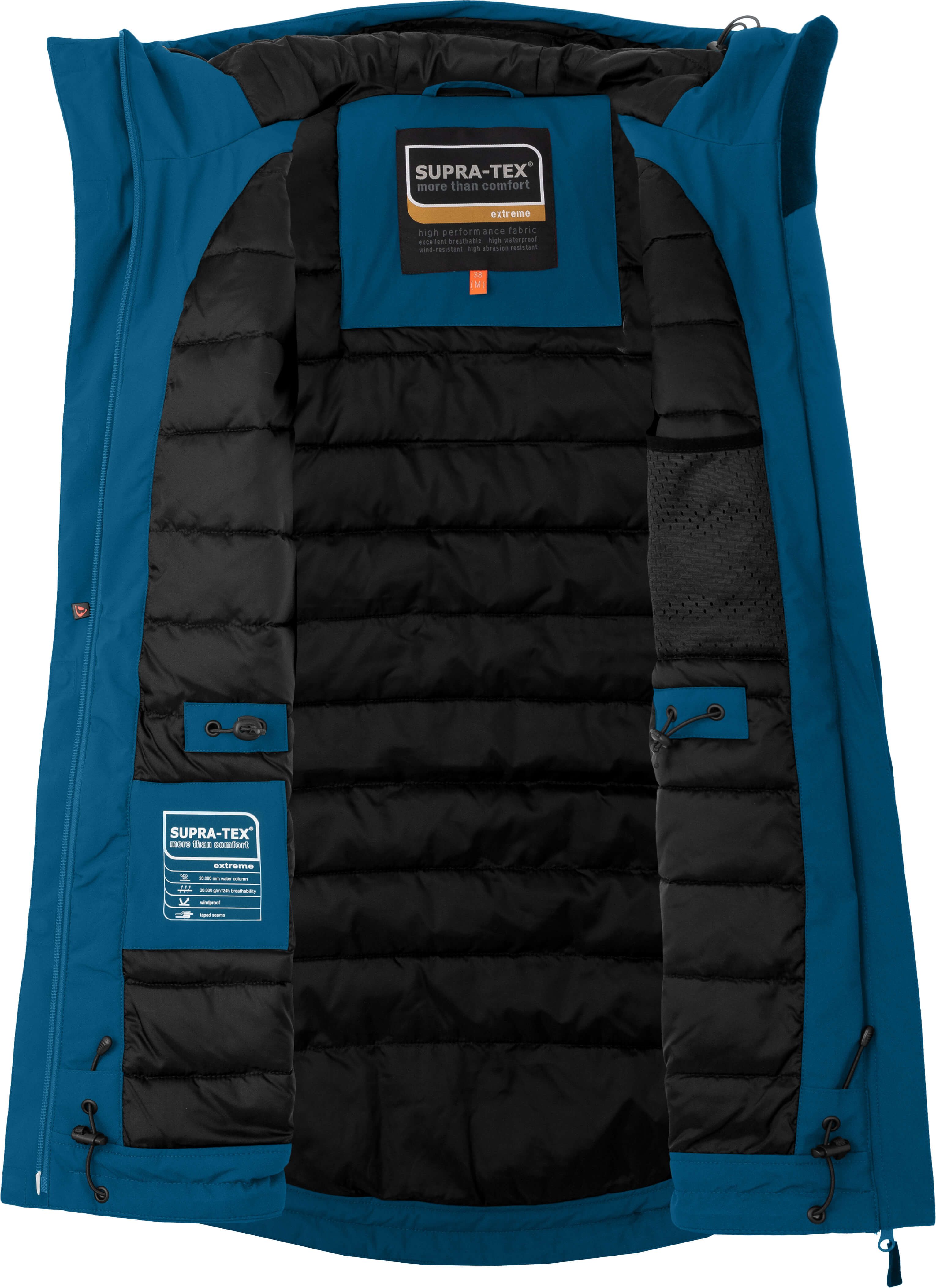 Bergson Winterjacke JOKINE Damen Winterparka, warm wattiert, 20000 mm Wassersäule, Normalgrößen