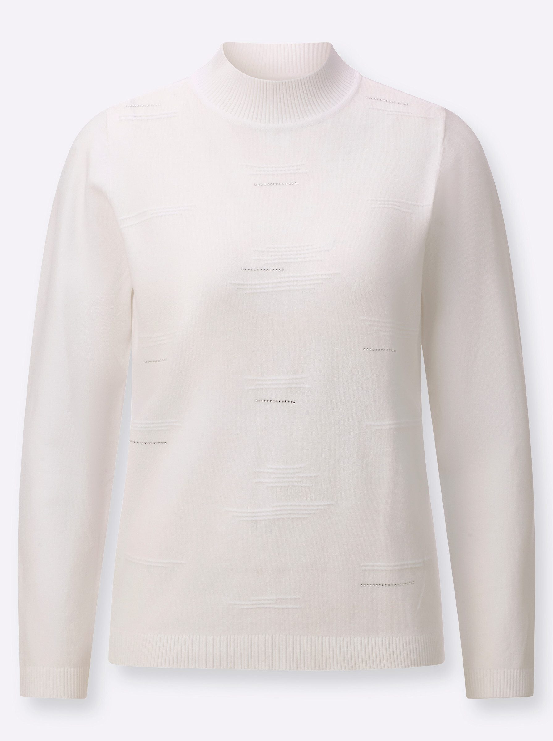 Witt Strickpullover Stehkragen-Pullover Langarm Jersey günstig online kaufen