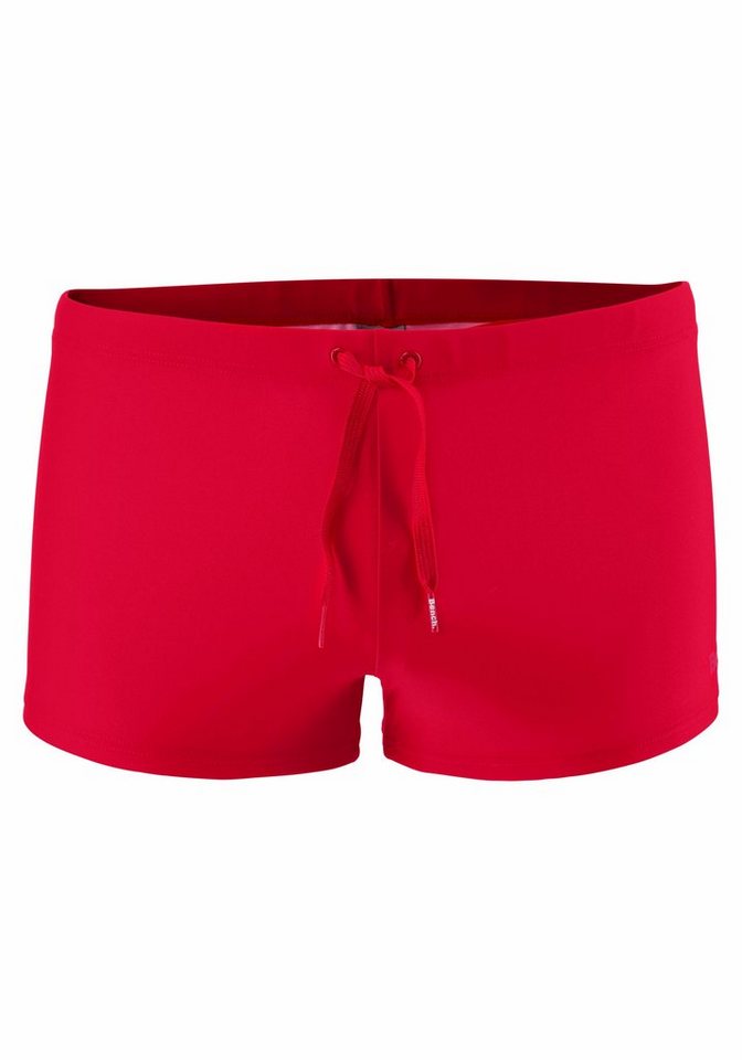 Bench. Boxer-Badehose mit Logodruck
