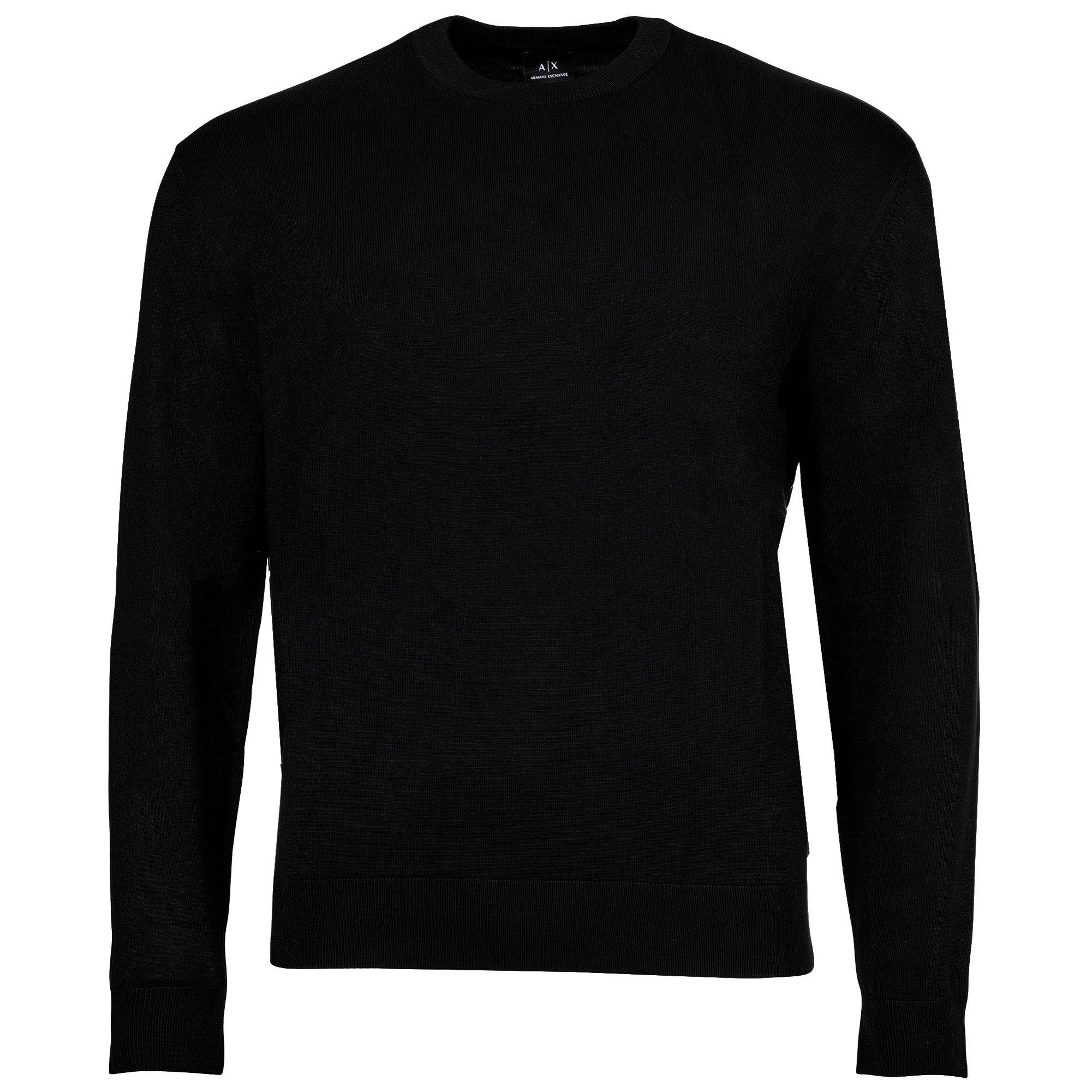 ARMANI EXCHANGE Sweatshirt Herren Strickpullover Viskose