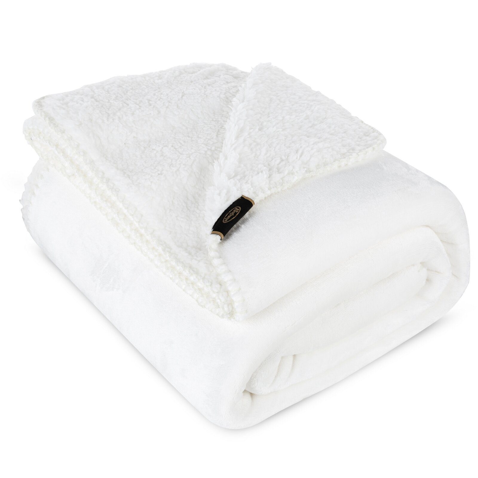 Wohndecke TEDY, Eurofirany, Teddy-Fleece, kuschelige Sofadecke, günstig online kaufen