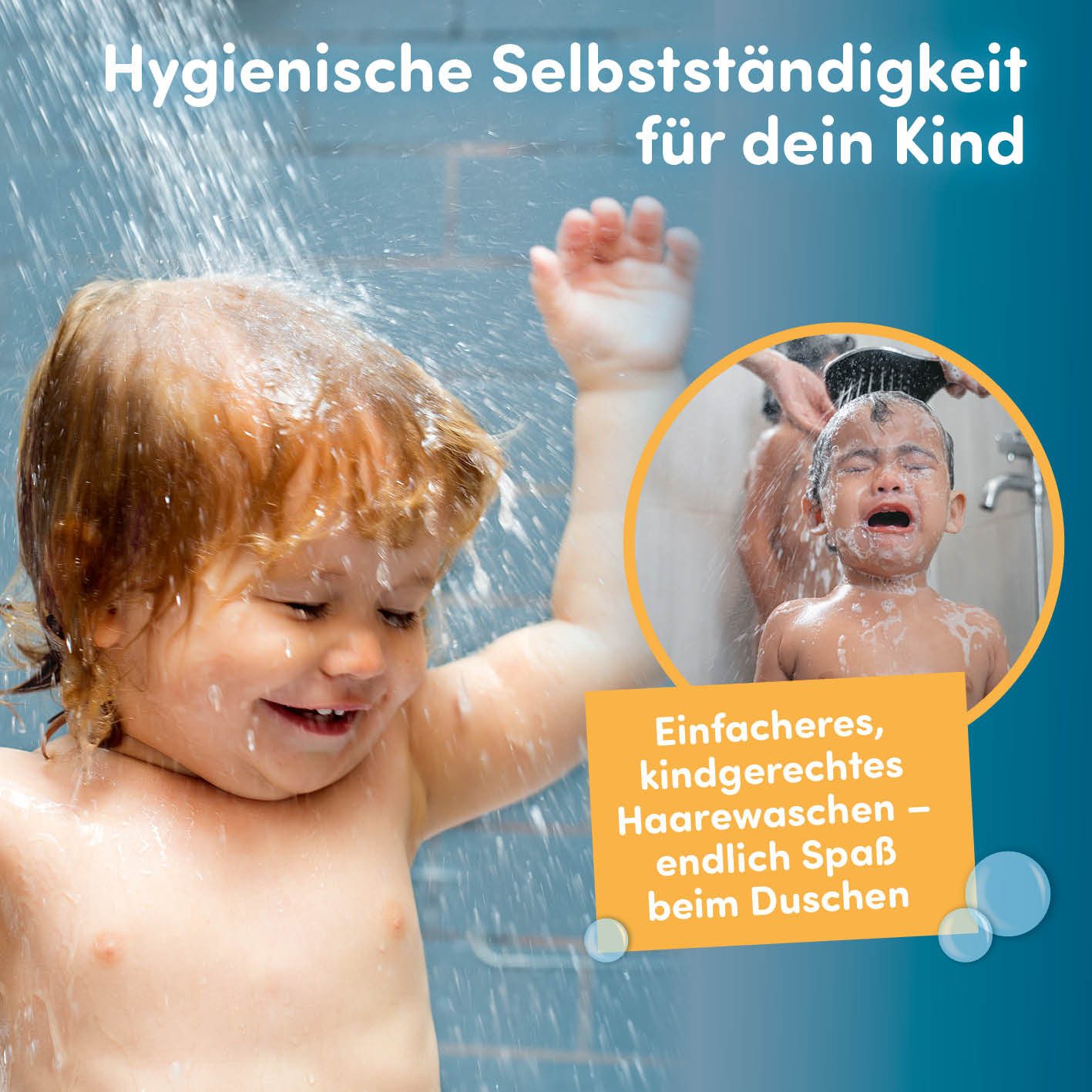 fredis Duscharmatur Kinder-Dusche verschiedene Motive, Spielerische Wasserabenteuer, fördert Selbstständigkeit und Spaß beim Duschen – Bild 2 von 5