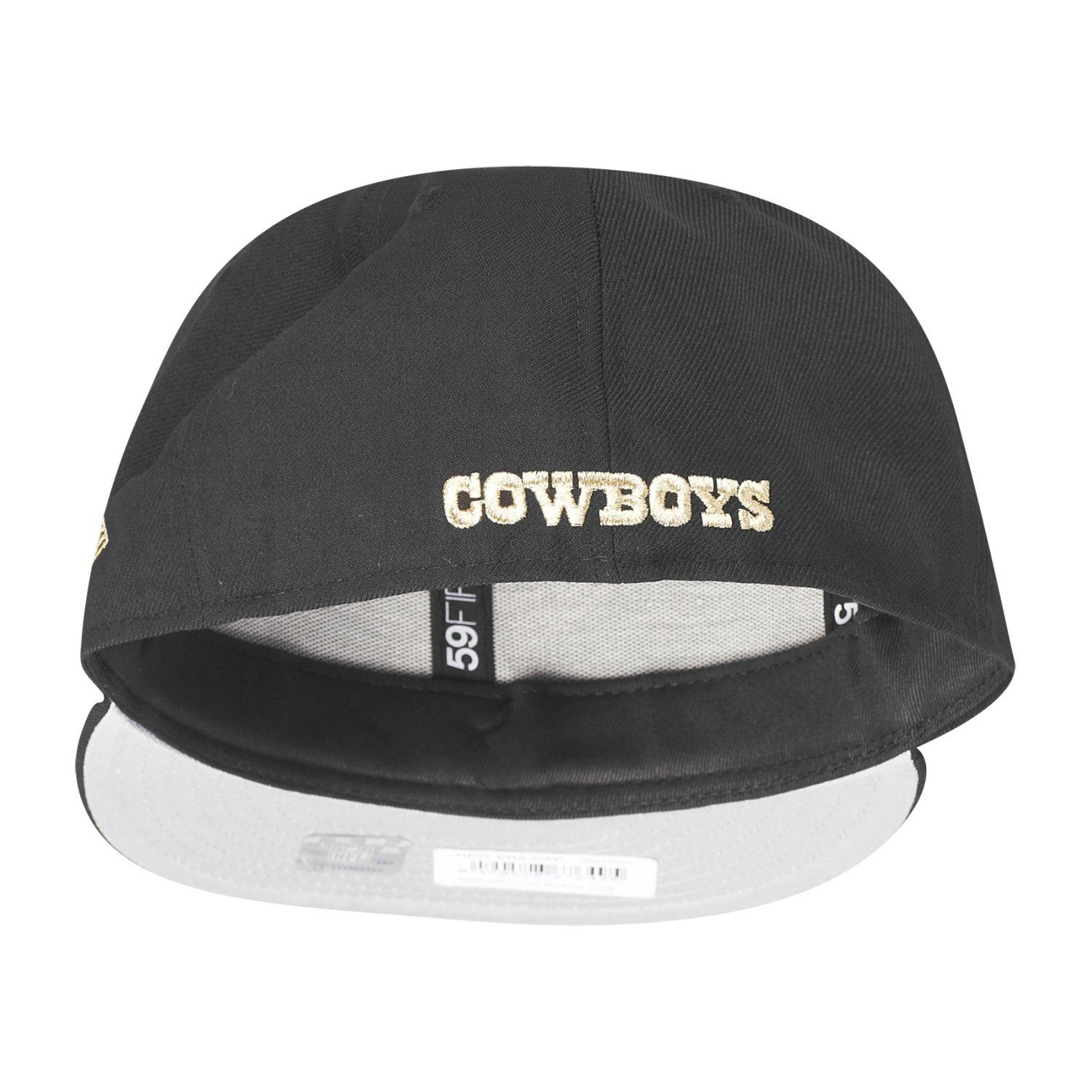 Era Fitted New gold 59Fifty Dallas Cap Cowboys