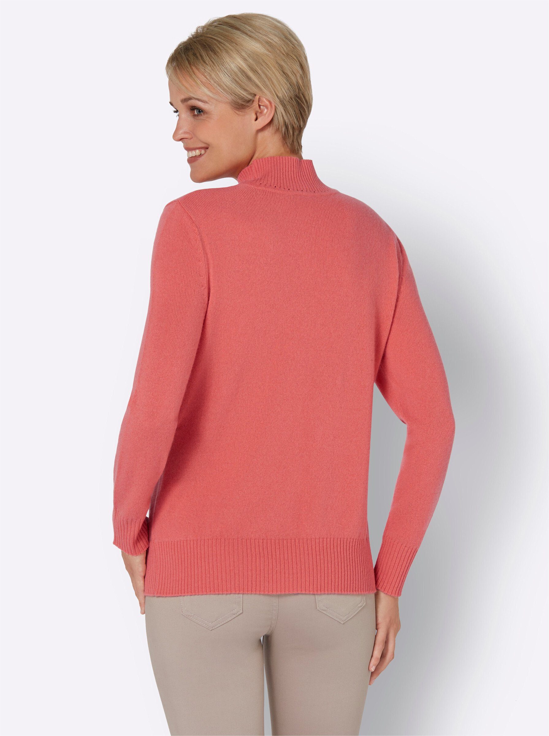 Classic Stehkragenpullover "Kaschmir-Pullover" günstig online kaufen