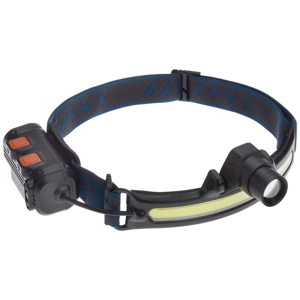 TFA Dostmann LED Stirnlampe LED-Stirnlampe 43.2038.01, mit Stroboskopmodus, Große Reichweite