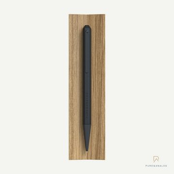PURE & ANALOG Dekoablage Pen Tray Stiftehalter, Hochwertiges Massivholz