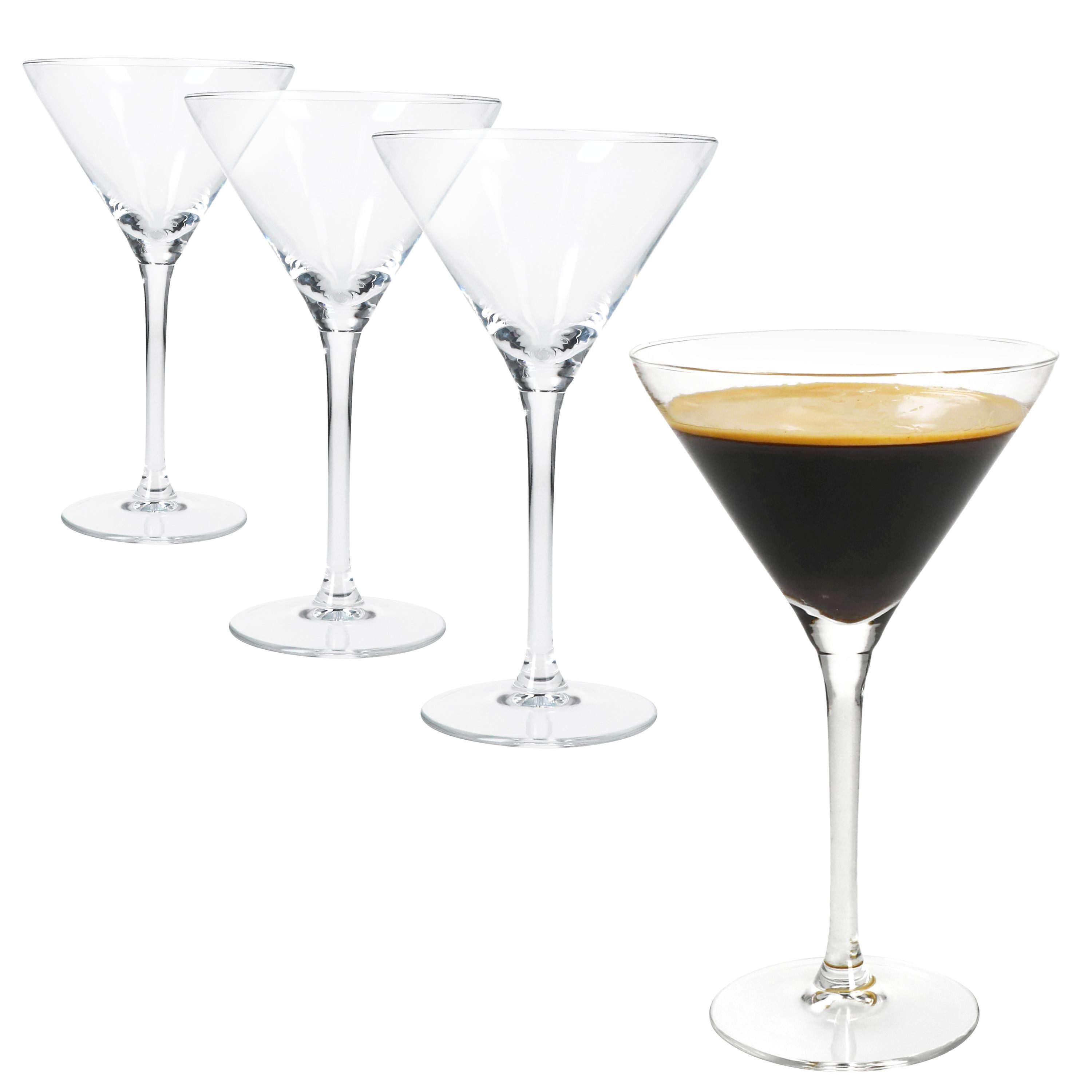 MamboCat Cocktailglas 4x Espresso Martini Helene Gläser 150ml mit Fuß Cocktailglas Feier, Glas – Bild 2 von 5