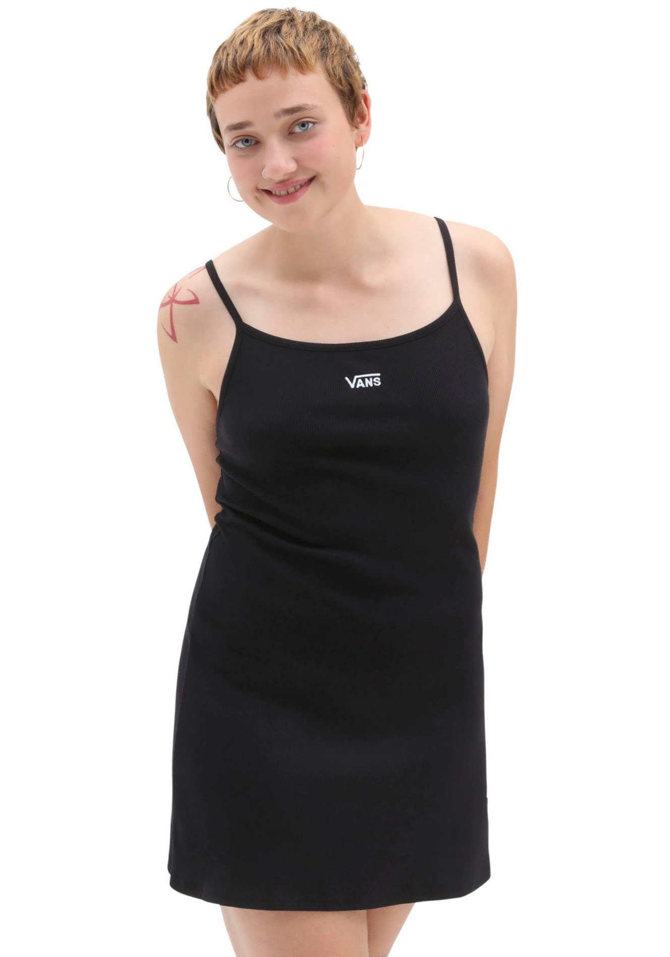 JESSIE Vans DRESS black/white Sommerkleid