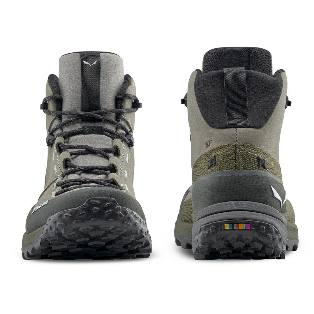 Salewa Puez Leather Mid Powertex (Trekking, Nubukleder, wasserdicht) Wanderschuh