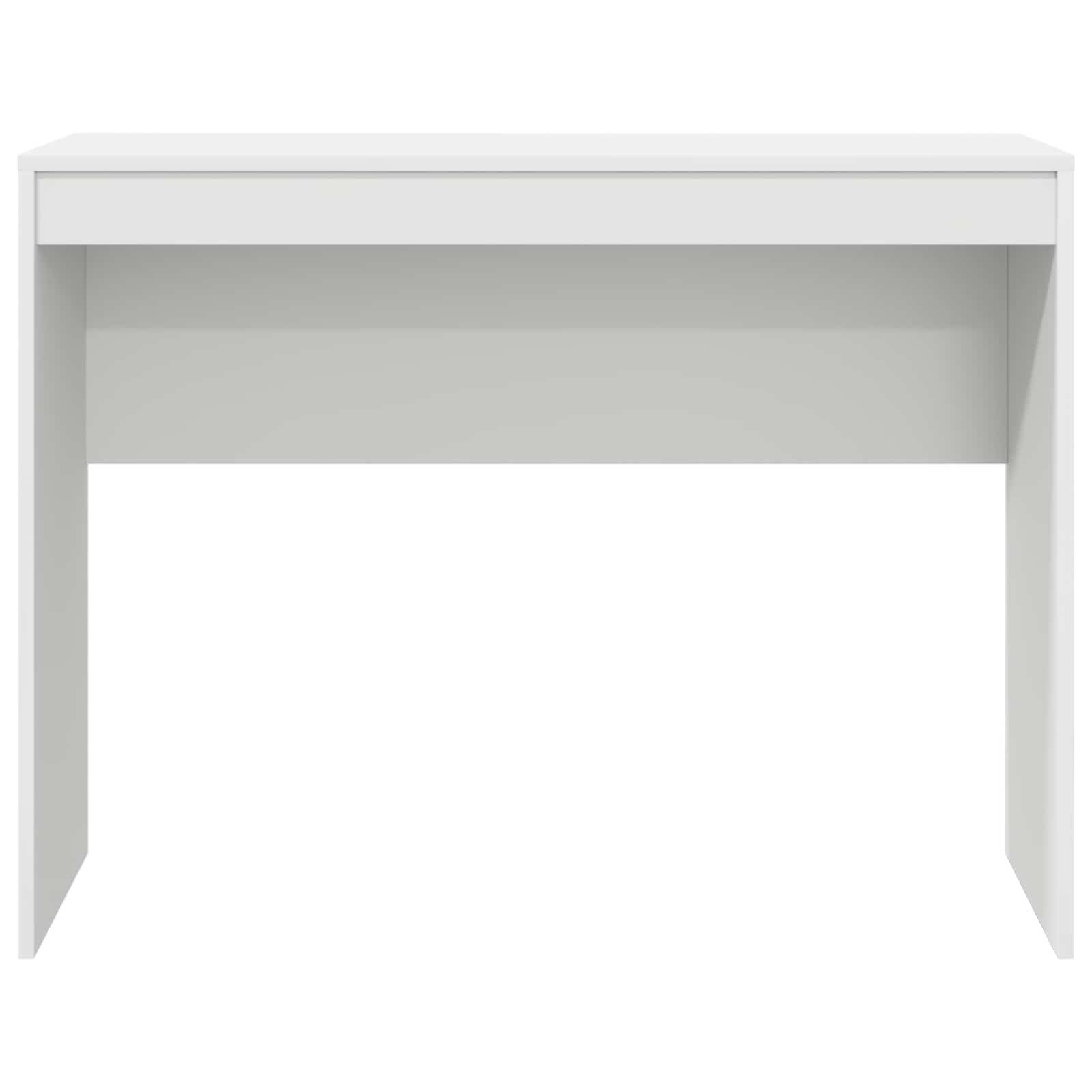 vidaXL Schreibtisch Schreibtisch Weiß 100 x 40 x 76 cm (1-St) – Bild 5 von 5
