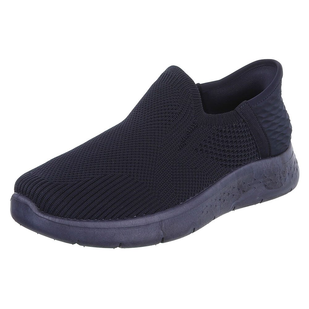 Coolwalk Herrenslip-on aus Textil mit Komfortsohle Slipper (91563637) Flach Sneakers in Dunkelblau
