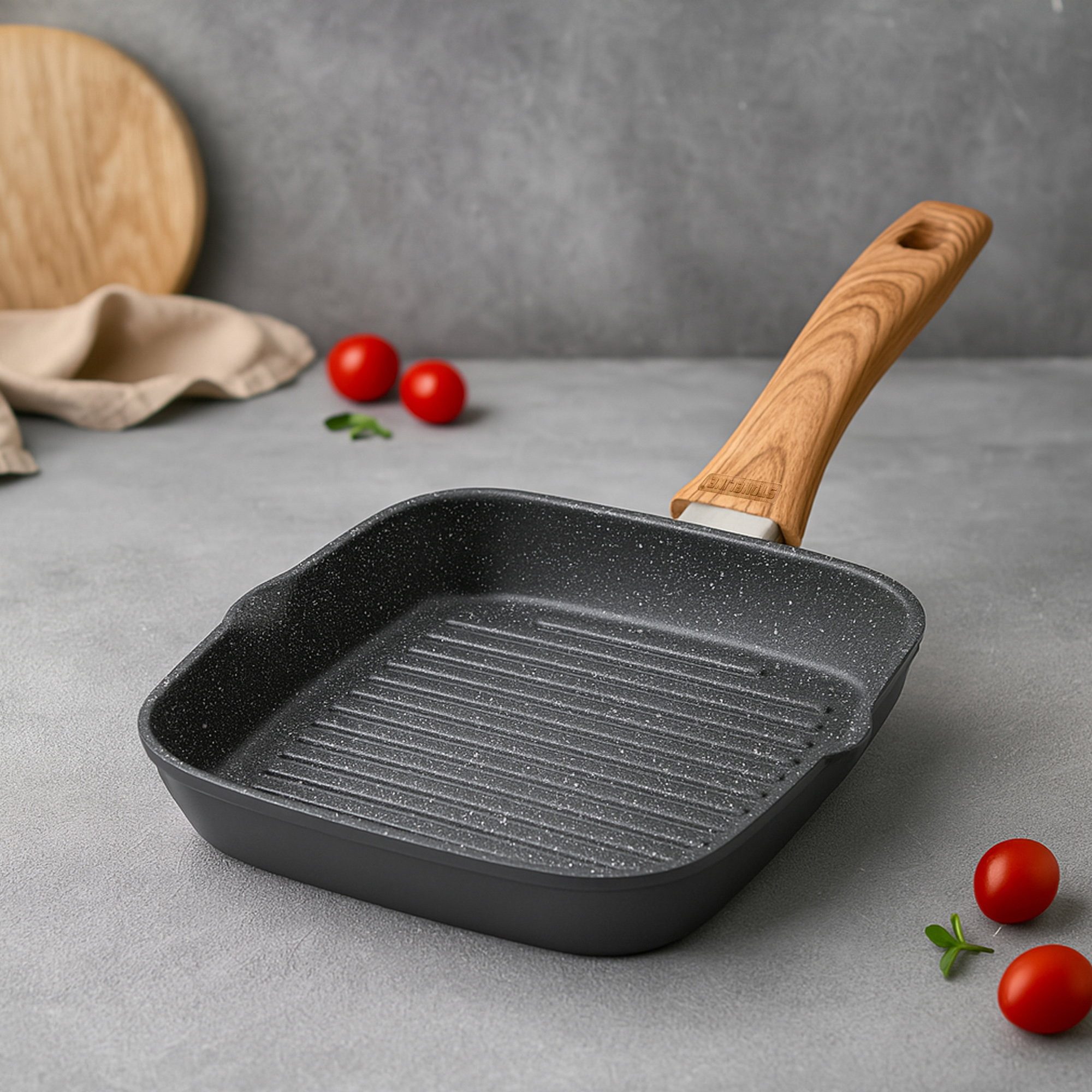 STONELINE Grillpfanne, Aluminiumguss