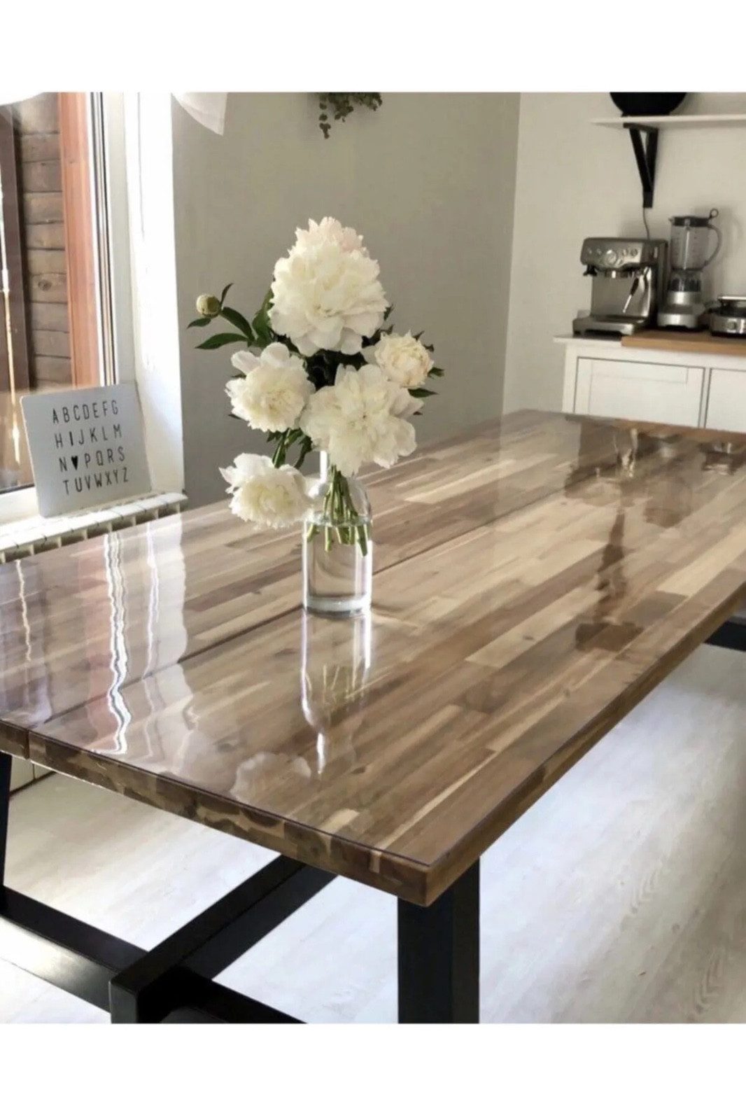 Dekonaz Tischdecke PVC Tischdecke Transparent Tischfolie langlebiger Tischschutz 2mm (1-tlg), Transparent, geruchlos, wasserdicht, hitzebeständig, langlebig