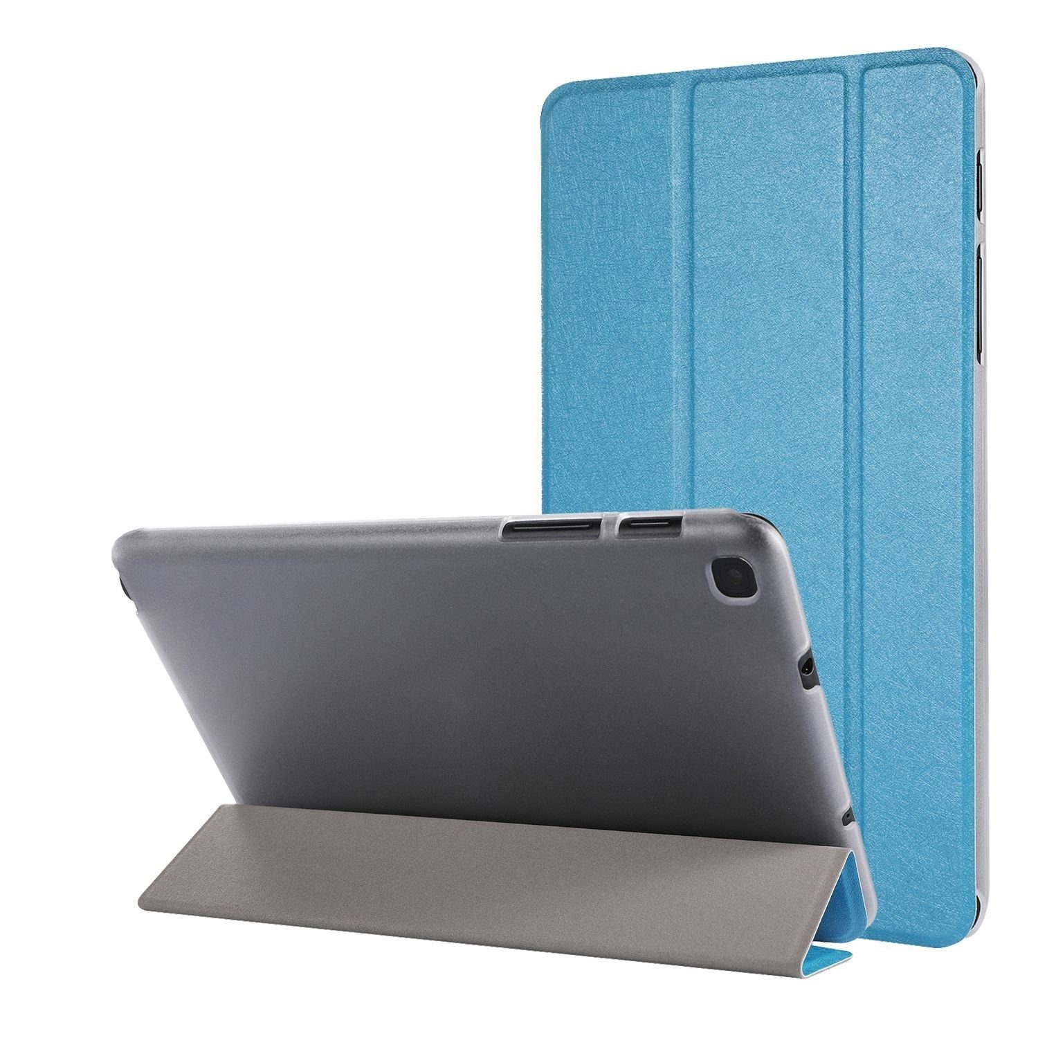 König Design Tablet-Hülle Samsung Galaxy Tab A7 Lite, Schutzhülle für Samsung Galaxy Tab A7 Lite Tablethülle Schutztasche Cover Standfunktion Blau