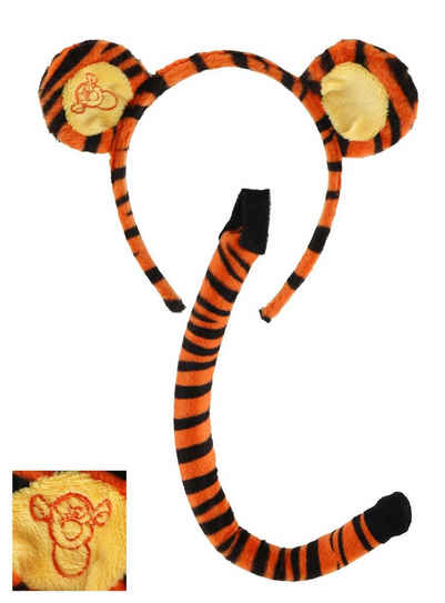 Elope Kostüm Winnie Puuh Tigger Accessoire-Set, Schwanz und Ohren Verkleidungsset des Tigers aus Pu der Bär