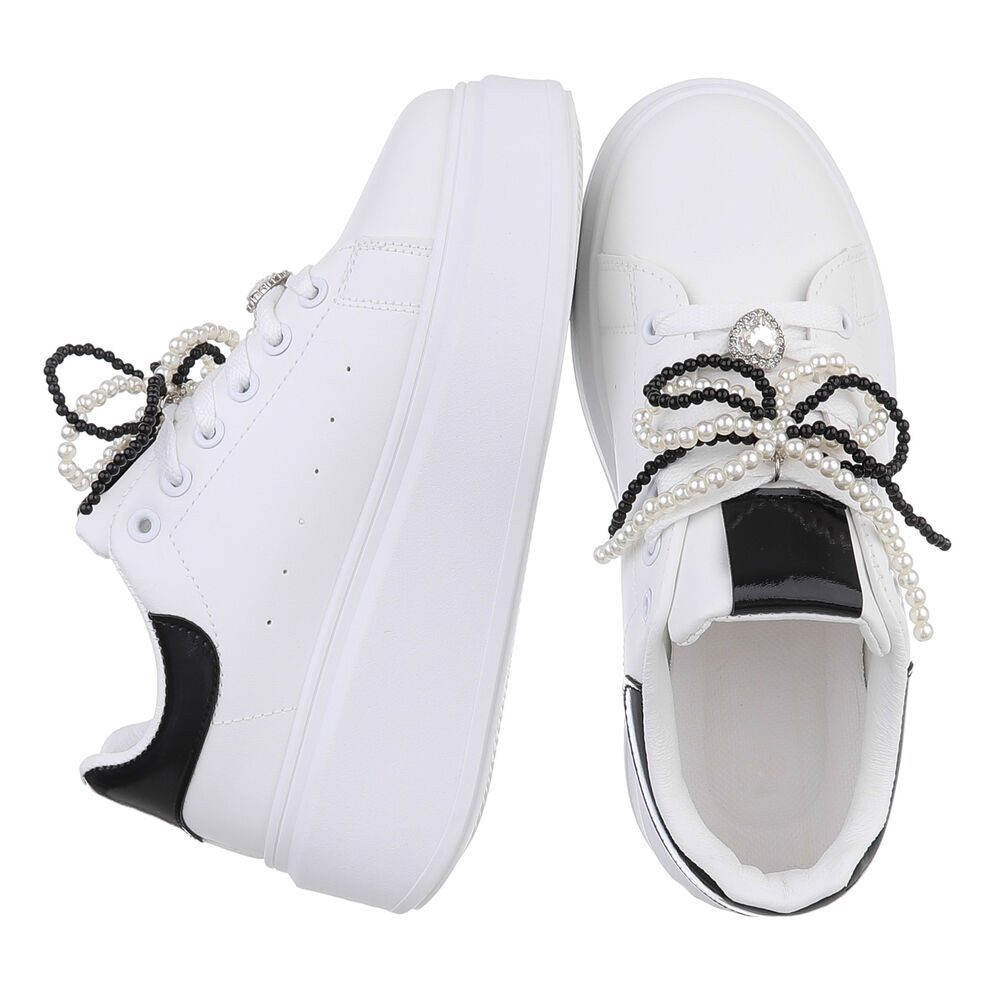 Ital-Design Damen Sneaker mit erhöhter Sohle und elegantem Design Sneaker ( günstig online kaufen