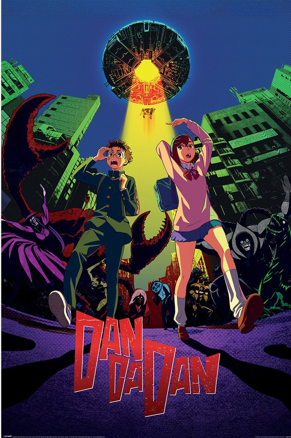 Poster Dan Da Dan - Spaceship - Poster 61x91,5 cm