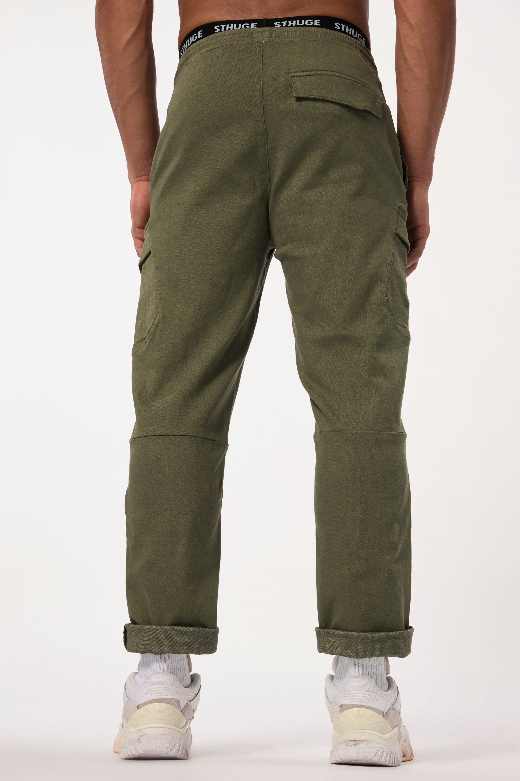 STHUGE Schlupfhose Cargohose FLEXLASTIC® Elastikbund