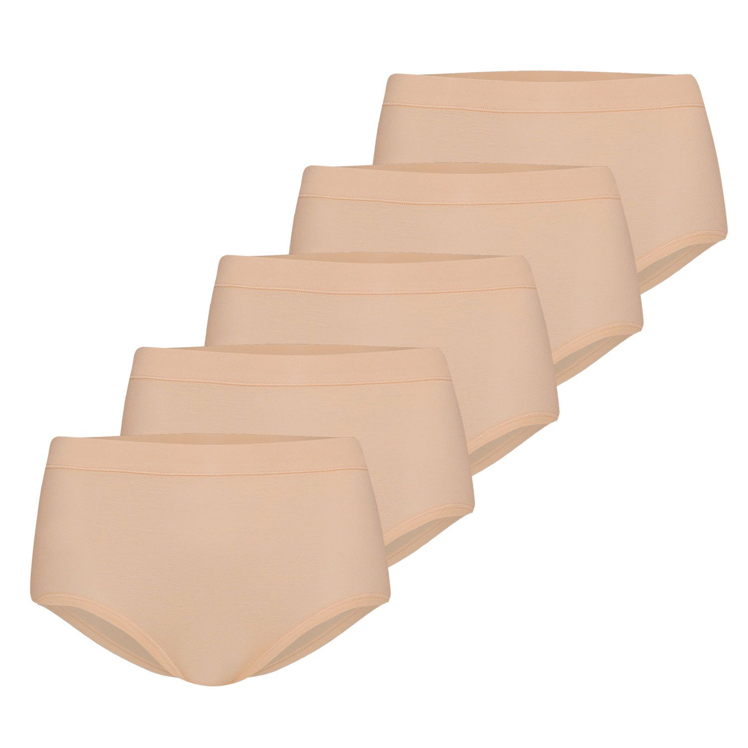 ESGE - Die Wäsche-Macher Slip (5-St) mit Weichelastikbund, Feinripp, ohne S günstig online kaufen