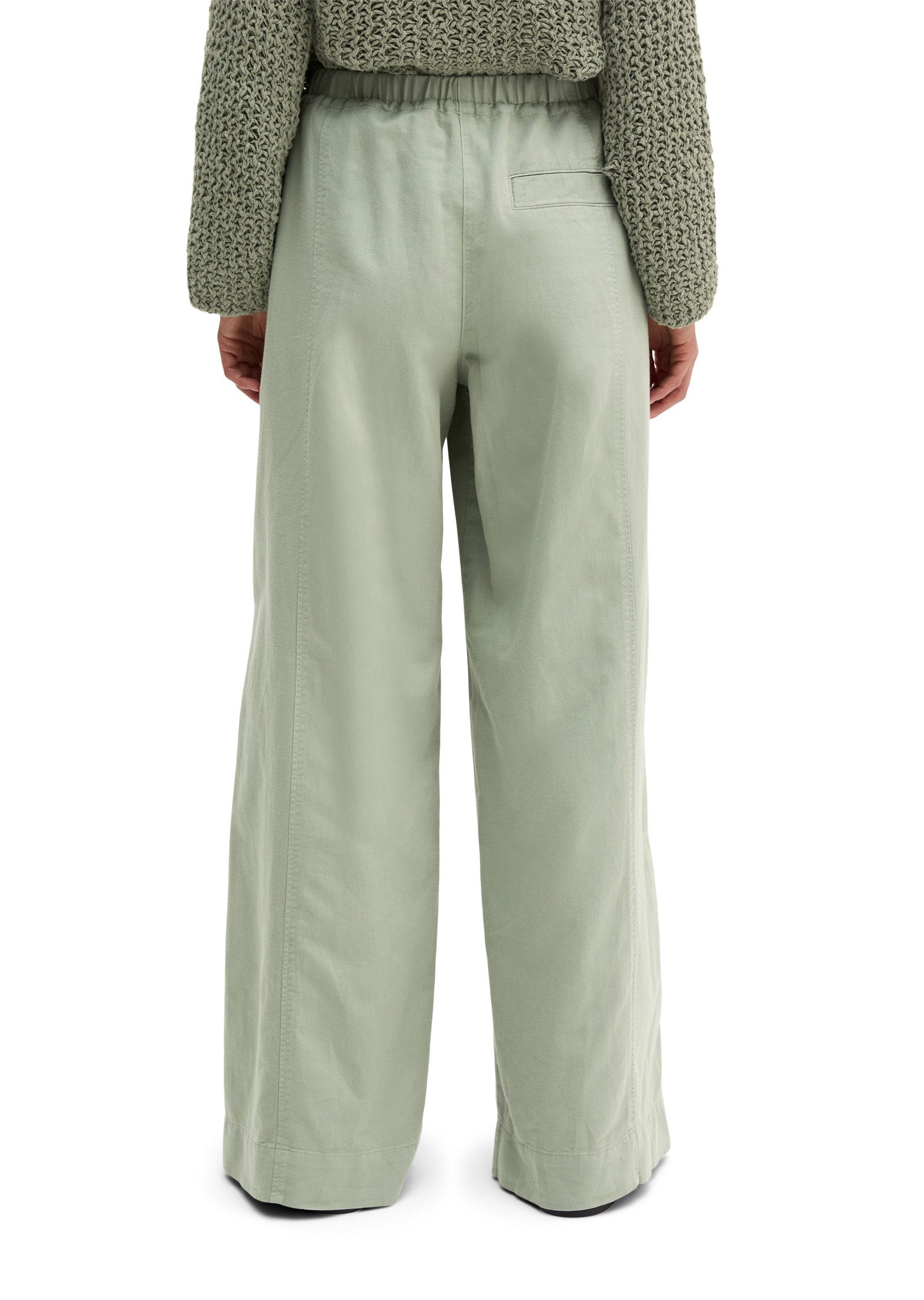 Marc O'Polo Chinohose aus Bio-Baumwolle-TENCEL™ Lyocell-Leinen-Mix – Bild 3 von 5