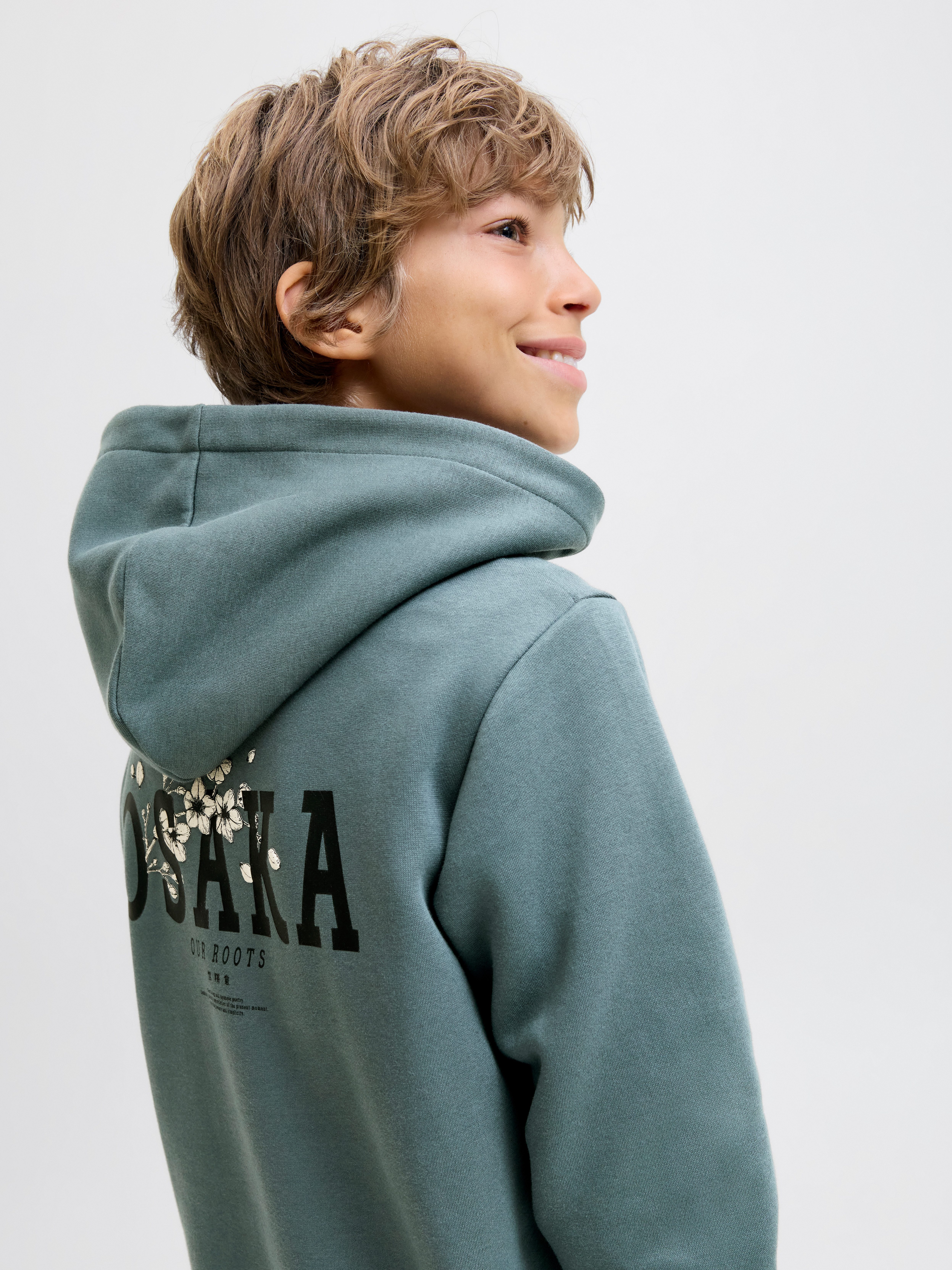 Jack & Jones Junior Kapuzensweatshirt JJKENJI günstig online kaufen
