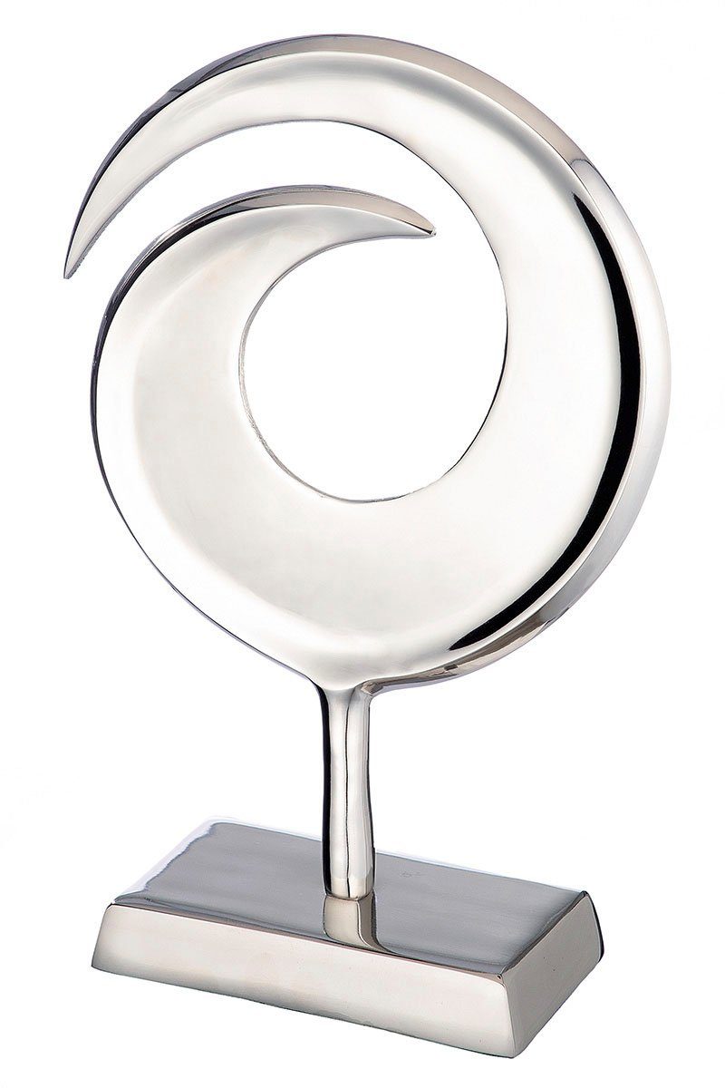 GILDE Dekofigur Skulptur Swirl (1 St), Im modernen Stil | Wandobjekte