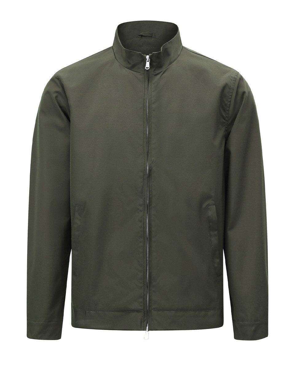 Allthemen Bomberjacke Bomberjacke Herren Relaxed Fit Herbstjacke Stehkragen Übergangszeit