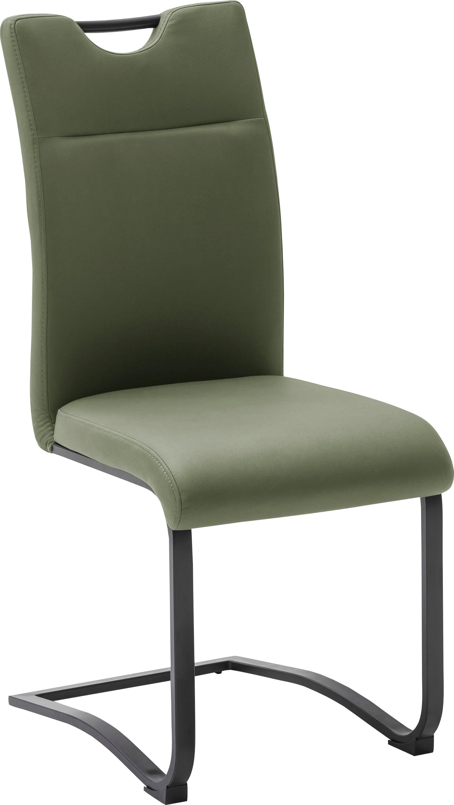 Zapara, Olive 120 Esszimmerstuhl furniture MCA bis mit Griffloch Mikrofaserbezug, belastbar kg