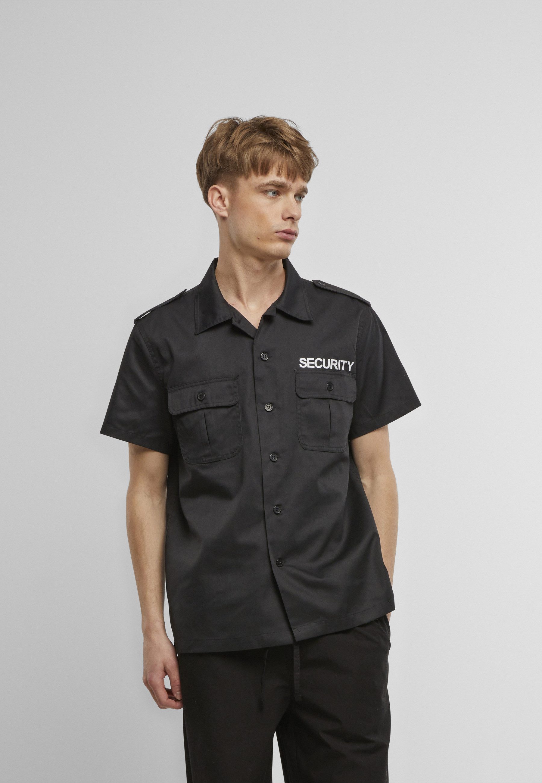 Brandit Kurzarmshirt Brandit Security US Shirt Short Sleeve (1-tlg)