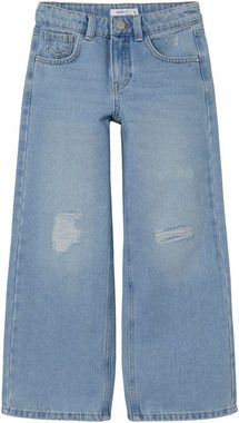 Name It 5-Pocket-Jeans NKFROSE HW WIDE JEANS 141 mit Destroyed Effekt