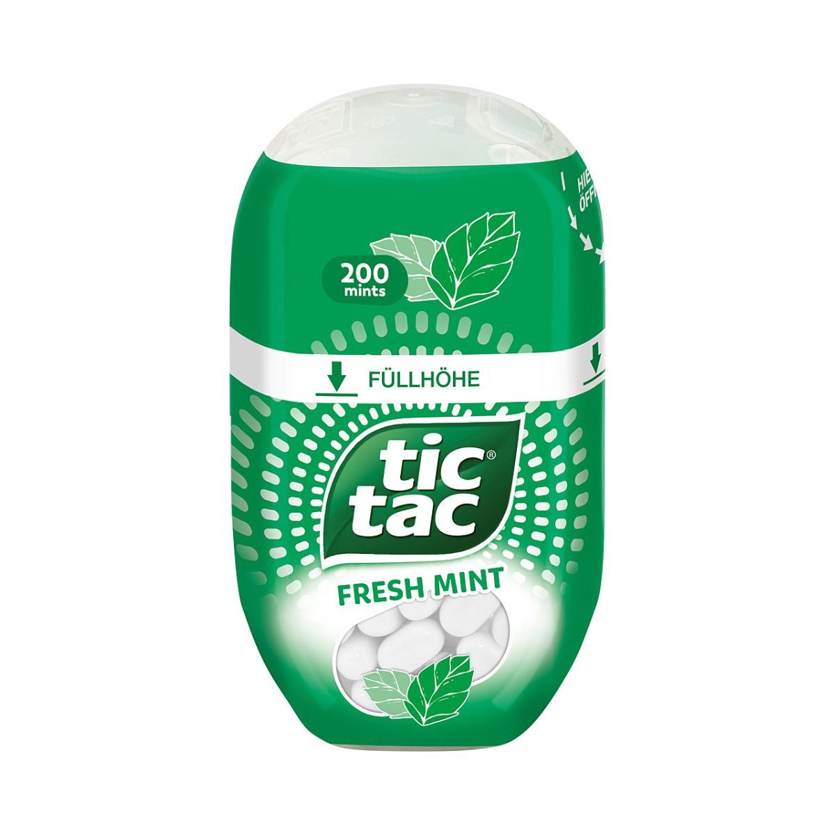 tic tac Süßigkeit, tic tac Big Pack fresh mint vanillig erfrischend leicht scharf 98g