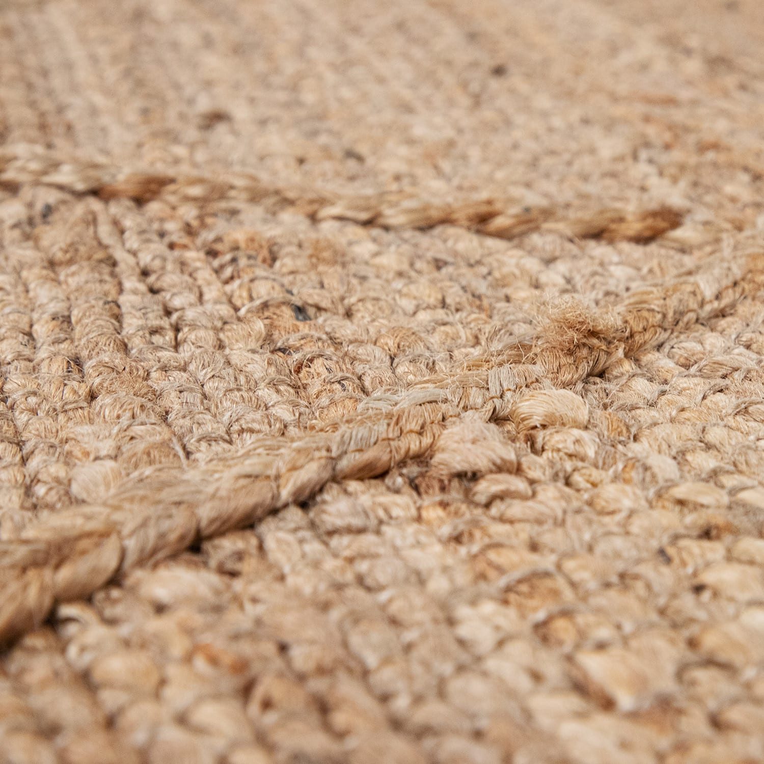 KADIMA DESIGN Teppich Rauten wendbar 100% Jute schmutzabweisend Jute Teppic günstig online kaufen