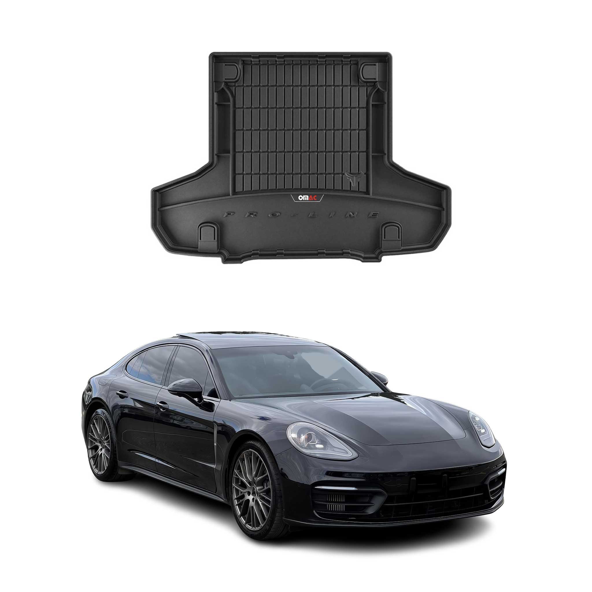 OMAC Kofferraummatte OMAC Kofferraumwanne für Porsche Panamera 2016-2025 TPE Schwarz (1 St), für Porsche Panamera 2016-2025 Porsche Panamera 2016-2025, Einfache Installation,Antirutsch,Leicht zu reinigen,Leichtgewicht