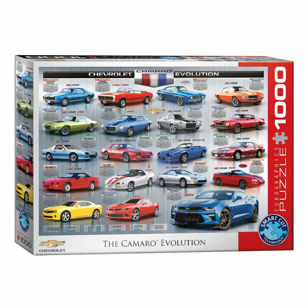 EUROGRAPHICS Puzzle Chevrolet Camaro Evolution, 1000 Puzzleteile