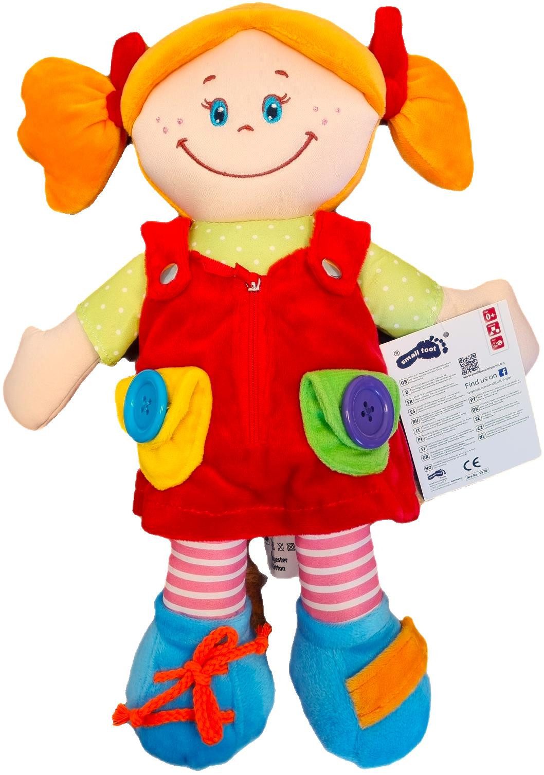 Small Foot Stoffpuppe Weiche Stoffpuppe Mädchen günstig online kaufen