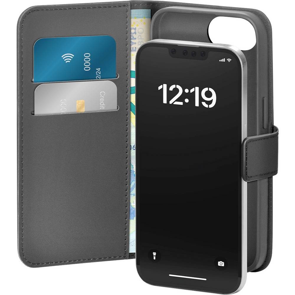 sbs Handyhülle Flip Case Apple iPhone 16e Schwarz PUIPCSE25BOOKC8BLK