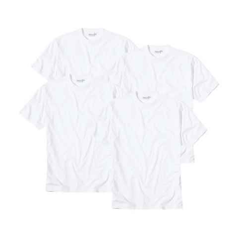 GÖTZBURG Unterziehshirt R-Neck T-Shirt (4-St) ohne Seitennaht