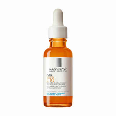 La Roche-Posay Tagescreme LA ROCHE-POSAY Pure Vitamin C10 Hautbilderneuerndes Anti-Falten Serum