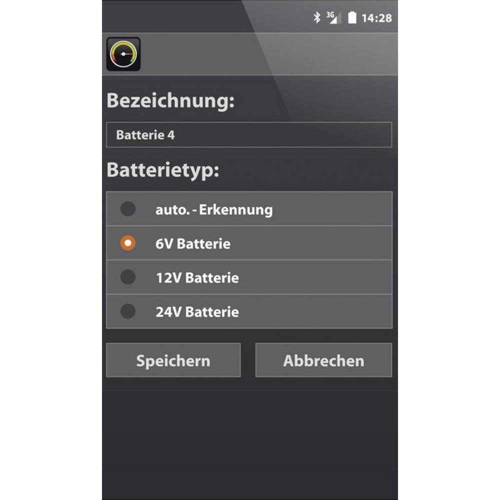 intAct Batterieüberwachung 12V Verbindung, Verbindung, (Bluetooth® Autobatterie-Ladegerät Bluetooth® Ladeüberwachung) appfähig