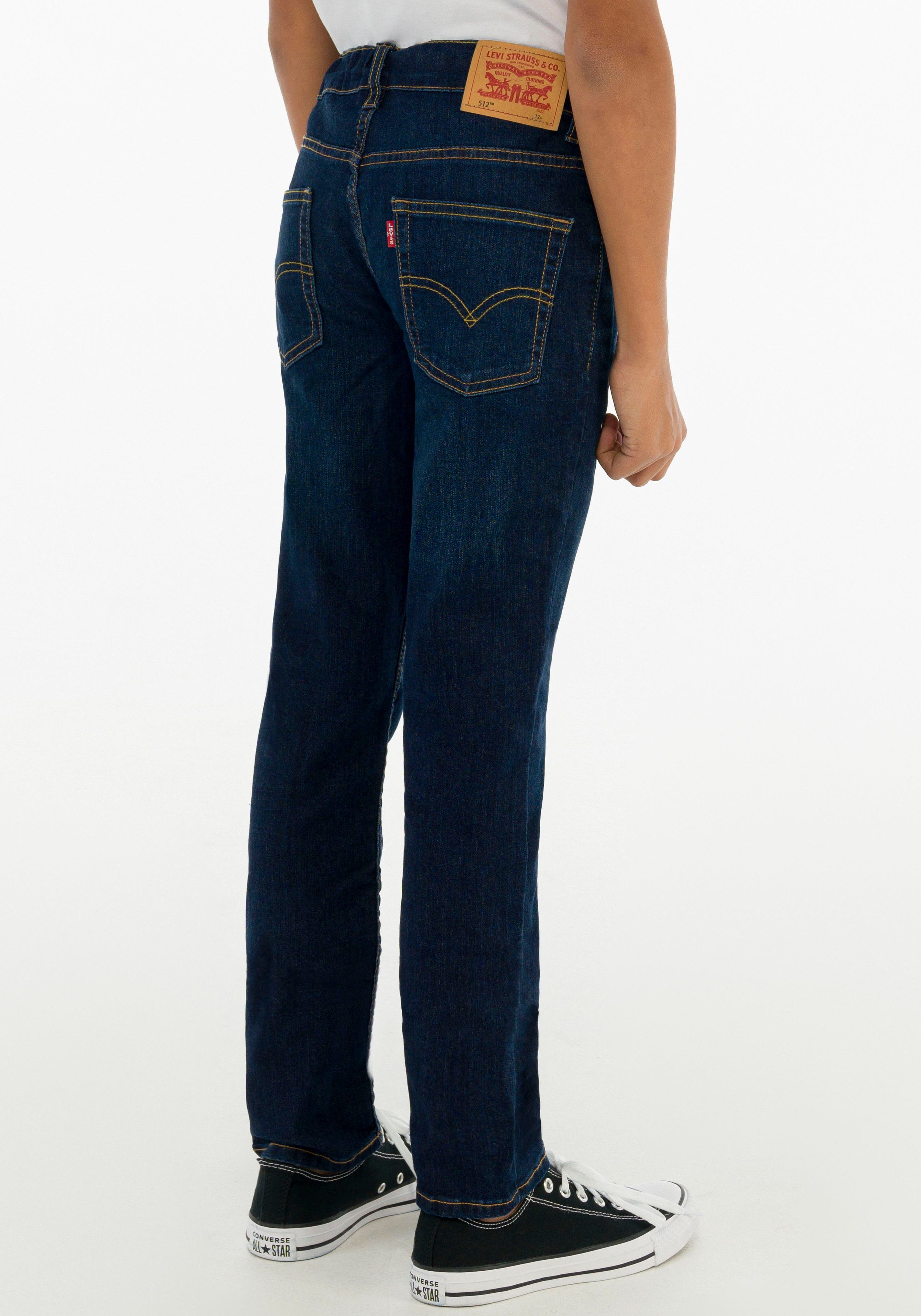 dark for Stretch-Jeans used 512 Levi's® PERFORMANCE blue Kids STRONG BOYS