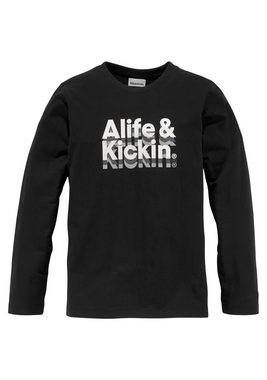 Alife & Kickin Langarmshirt Logo-Print NEUE MARKE!