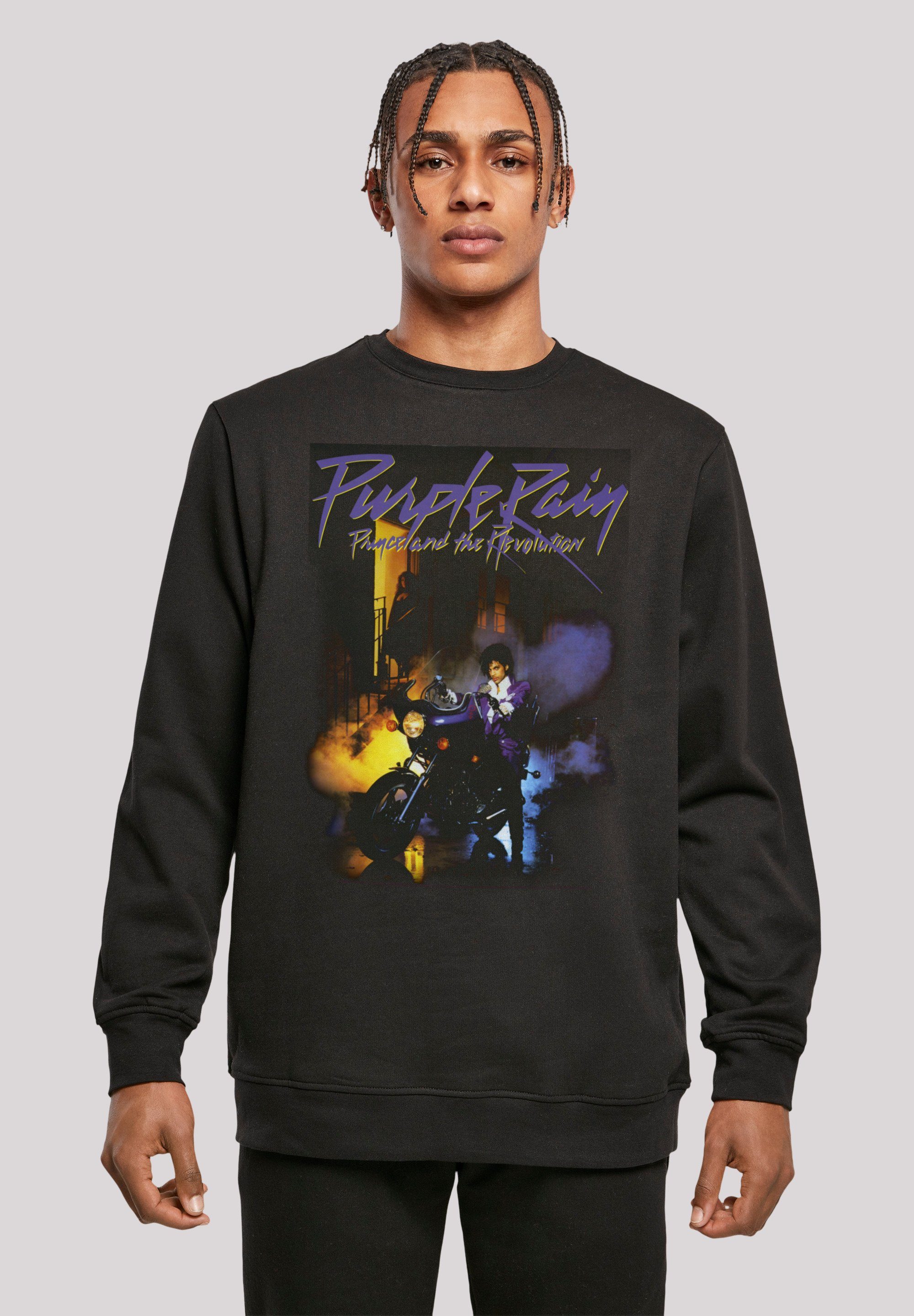 F4NT4STIC Sweatshirt Prince Musik Purple Rain Premium Qualität, Rock-Musik, Band